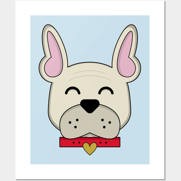 Sweet Frenchie Wall Art by _danielita